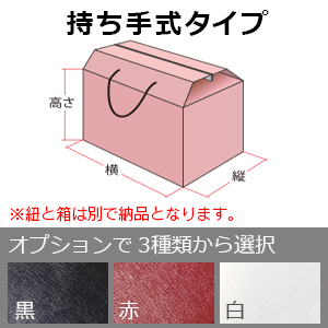 カラーダンボール箱(Y式) / 200 x 100 x 100 (100EA) / Eフルート(1.5mm)・K5